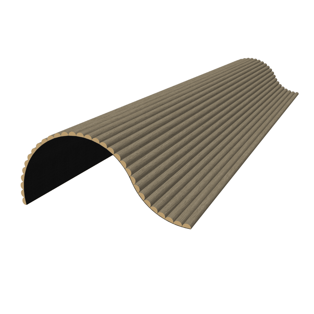Tambour Panel | Walnut - Instyle Urban