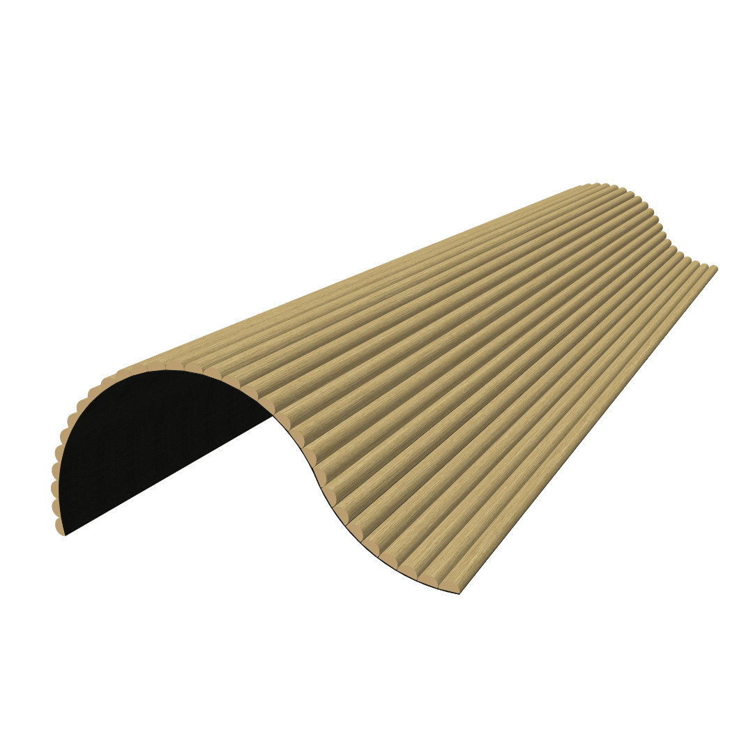 Tambour Panel | White Oak - Instyle Urban